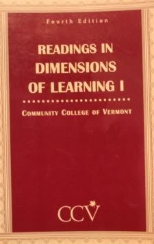 Imagen de archivo de Readings in Dimensions of Learning 1 : Community College of Vermont a la venta por ABOXABOOKS