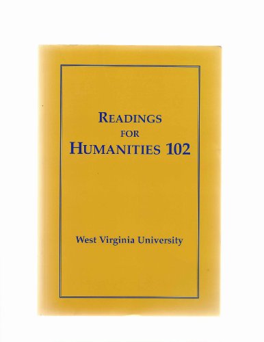 Stock image for Readings for Humanities 102 for sale by Wonder Book