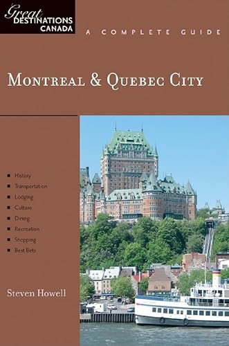 Beispielbild fr Explorer's Guide Montreal & Quebec City: A Great Destination (Explorer's Great Destinations) zum Verkauf von More Than Words