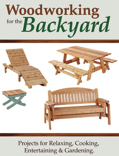 Beispielbild fr Woodworking for the Backyard: Projects for Relaxing, Cooking, Entertaining & Gardening zum Verkauf von HPB Inc.