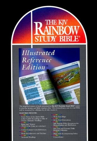 9781581700275: Rainbow Study Bible-KJV-Illustrated