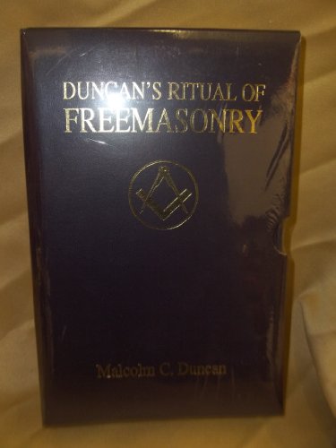 Stock image for Duncan's Ritual of Freemasonry Slipcase edition [Paperback] [Jan 01, 2007] Malcolm C. Duncan for sale by HPB-Emerald