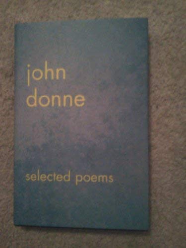 Stock image for John Donne, Selected Poems for sale by HPB-Red