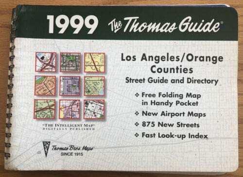 Beispielbild fr Los Angeles County Street Guide & Directory 1999: The Thomas Guide zum Verkauf von Books From California