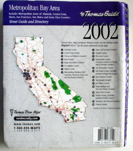 Imagen de archivo de Metropolitan Bay Area: Including Metro Areas of Alameda, Contra Costa, Marin, San Francisco, San Mateo, and Santa Clara Counties a la venta por ThriftBooks-Atlanta