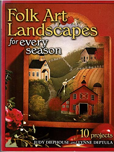 9781581801170: Folk Art Landscapes for Every Season: 10 Projects