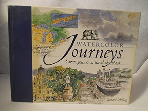Beispielbild fr Watercolor Journeys: Create Your Own Travel Sketchbook zum Verkauf von WorldofBooks