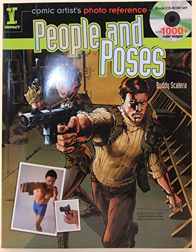 Comic Artist's Photo Reference - People & Poses: Book/CD Set with 1000+ Color Images (9781581807585) by Buddy Scalera