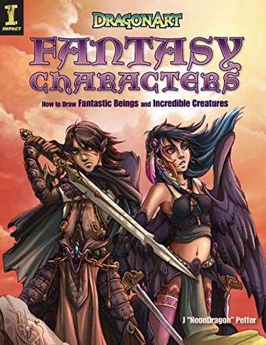 Beispielbild fr DragonArt Fantasy Characters: How to Draw Fantastic Beings and Incredible Creatures zum Verkauf von WorldofBooks