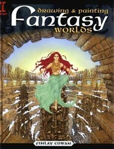 Stock image for Drawing & Painting Fantasy Worlds for sale by AwesomeBooks