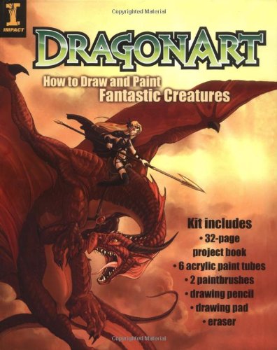 Beispielbild fr Dragonart Kit: How to Draw And Paint Fantastic Creatures zum Verkauf von ThriftBooks-Atlanta