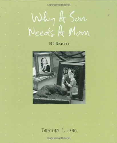 Beispielbild fr Why a Son Needs a Mom zum Verkauf von Better World Books