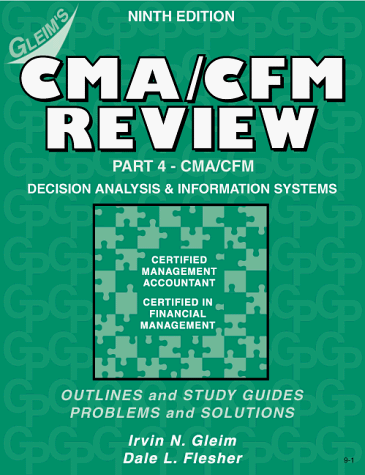 Imagen de archivo de Cma/Cfm Review: Decision Analysis and Information Systems; Part 4 a la venta por Thomas F. Pesce'