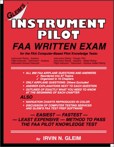 Beispielbild fr Instrument Pilot FAA Written Exam zum Verkauf von Better World Books