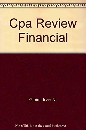 Stock image for CPA Financial Accounting & Reporting for sale by Bookmans