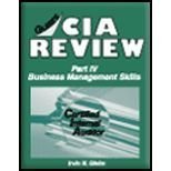 Stock image for CIA Review, Part 4 : Business Management Skills for sale by Better World Books