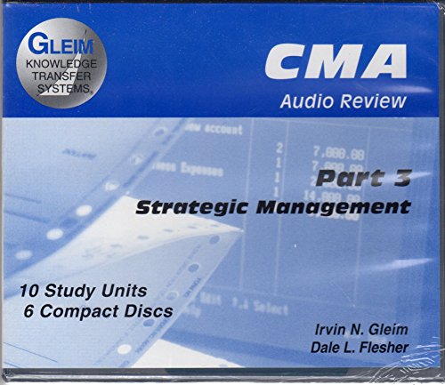 Imagen de archivo de CMA Audio Review Part 3 Strategic Management a la venta por WookieBooks
