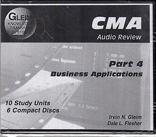 Imagen de archivo de CMA Audio Review (Part 4) Business Applications (13th Edition) a la venta por SecondSale