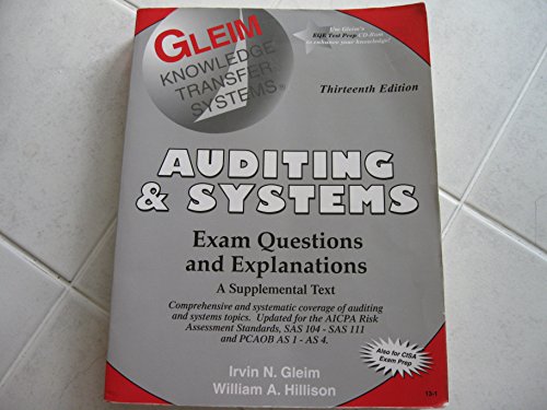 9781581945270: Auditing & Systems Exam Questions And Explanations