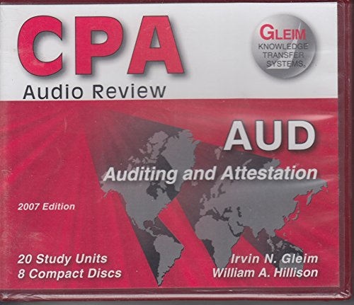 Stock image for Gleim CPA Audio Review Auditing and Attestation 2007 Edition for sale by Kingship Books