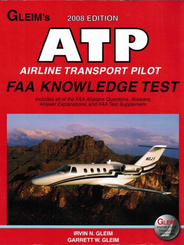 Stock image for 2008 Edition ATP, Airline Transport Pilot FAA Knowledge Test for sale by HPB-Red