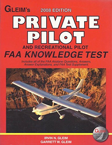 Imagen de archivo de Private Pilot and Recreational Pilot FAA Knowledge Test: For the FAA Computer-based Pilot Knowledge Test a la venta por Half Price Books Inc.