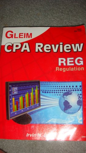 Gleim's CPA Review 2008: Regulation (9781581946185) by Gleim, Irvin N.