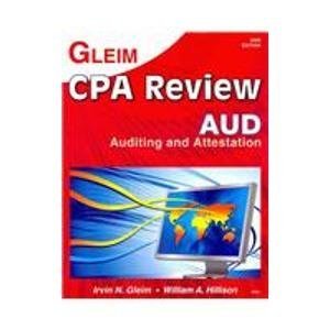 Beispielbild fr CPA Review 2009: Auditing zum Verkauf von a2zbooks