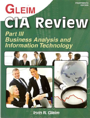 Beispielbild fr CIA Review Part III: Business Analysis and Information Technology zum Verkauf von Wonder Book
