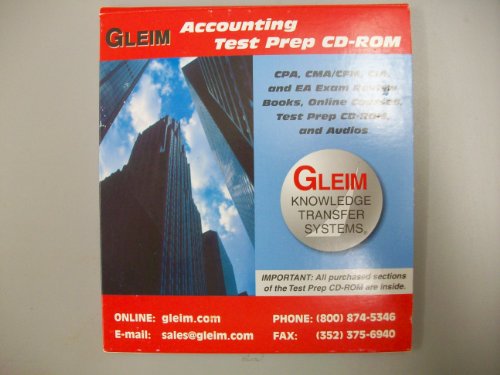 Gleim Accounting Test Prep (9781581947618) by Gleim, Irvin N.