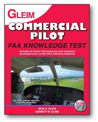 Beispielbild fr Commercial Pilot FAA Knowledge Test zum Verkauf von Better World Books