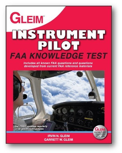 Stock image for Instrument Pilot FAA Knowledge Test for sale by Front Cover Books