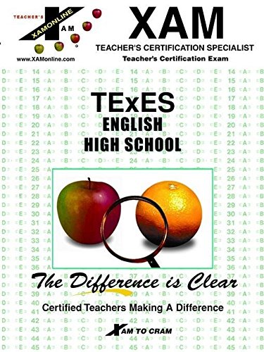 Imagen de archivo de TEXES - English High School (Excet Series) Teacher's Certification Exam a la venta por HPB-Ruby