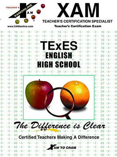 9781581971101: TEXES - English High School (Excet Series) Teacher's Certification Exam