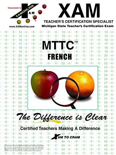 Mttc French Sample Test (XAM MTTC) (9781581972146) by Xamonline