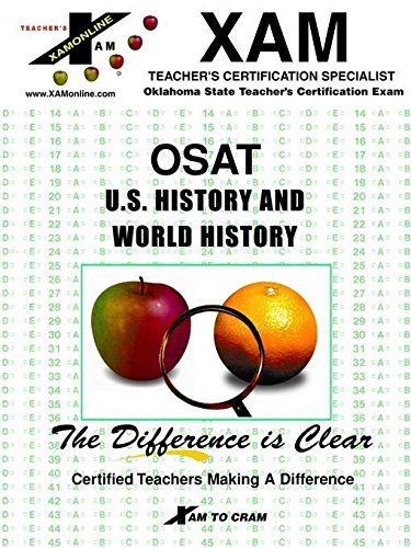 Osat Us and World History (XAM OSAT) (9781581972382) by Xamonline