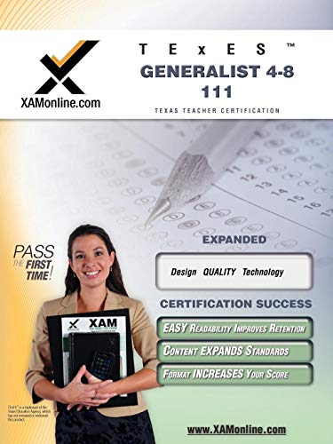TExES Generalist 4-8 111 Teacher Certification Test Prep Study Guide (XAM TEXES) (9781581972719) by Wynne, Sharon