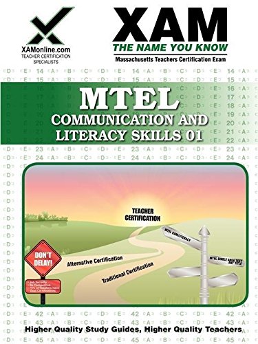 MTEL Communication and Literacy Skills 01 Teacher Certification Test Prep Study Guide (XAM MTEL) (9781581972870) by Wynne, Sharon