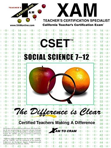 Stock image for Cset Social Science 7-12 for sale by Bookmans