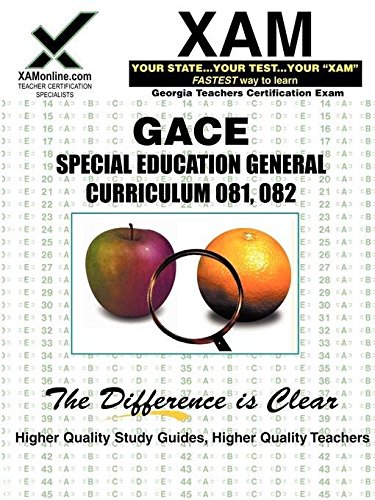 Gace Special Education General Curriculum 081, 082 - Sharon Wynne