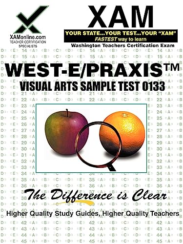 West-E/Praxis II Visual Arts Sample Test 0133 (9781581975673) by Wynne, Sharon
