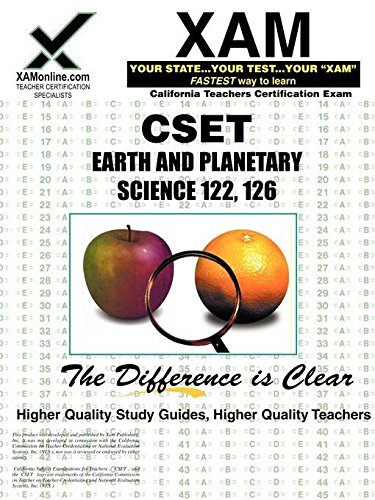 CSET Earth and Planetary Science 122, 126 (XAM CSET) (9781581975710) by Wynne, Sharon