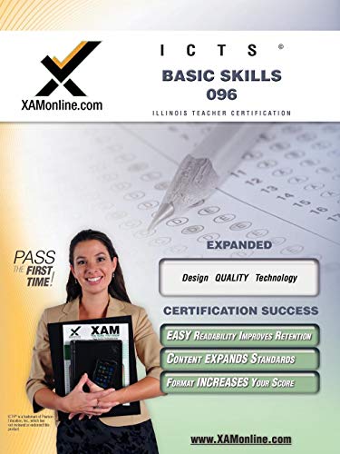9781581976946: ICTS Basic Skills 096 Teacher Certification Test Prep Study Guide (XAM ICTS)