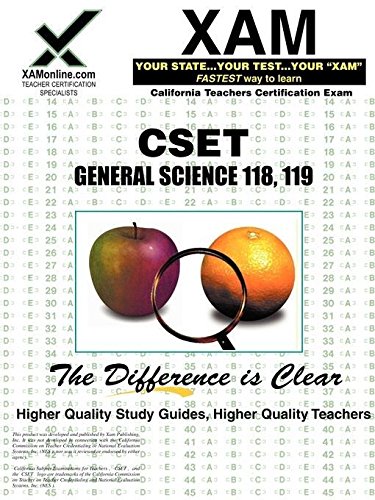 CSET General Science 118, 119 (XAM CST (Paperback)) (9781581978087) by Wynne, Sharon