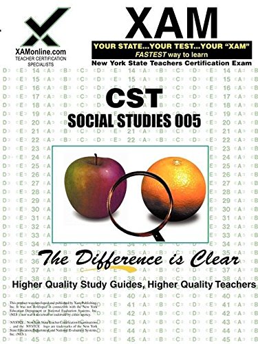 9781581978537: Nystce Cst Social Studies 005: Teacher Certification Exam