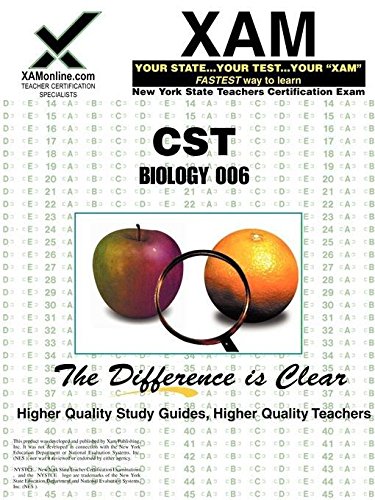 NYSTCE CST Biology 006 (XAM CST (Paperback)) (9781581978544) by Wynne, Sharon