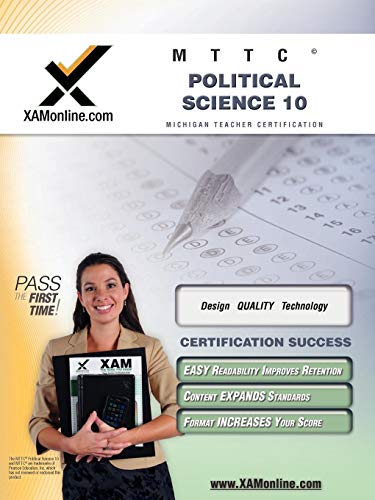 MTTC Political Science 10 Teacher Certification Test Prep Study Guide (XAM MTTC) (9781581979527) by Wynne, Sharon