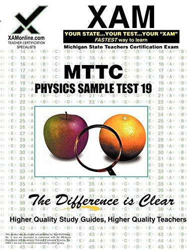 MTTC Physics Sample Test 19 (9781581979565) by Wynne, Sharon