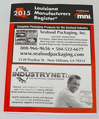 9781582028644: Louisiana Manufacturers Register 2015