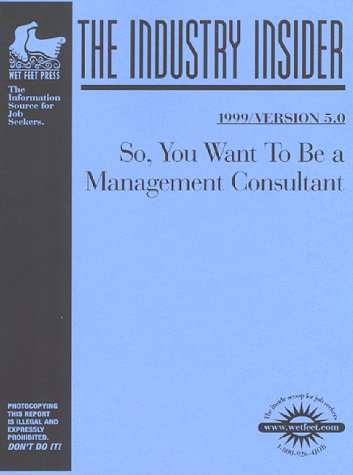 Beispielbild fr Careers in Management Consulting (Insider Guides Series : Company Insi zum Verkauf von Hawking Books